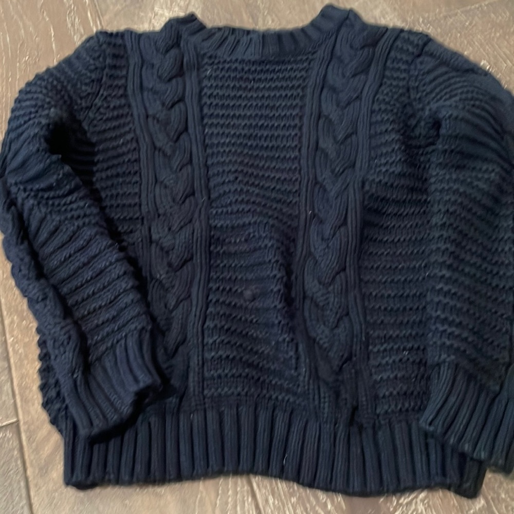 Gucci kids cable knit sweater
